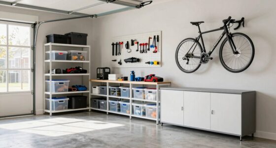 organize garage efficiently effectively
