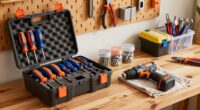 organize simple diy workspace