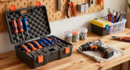 organize simple diy workspace