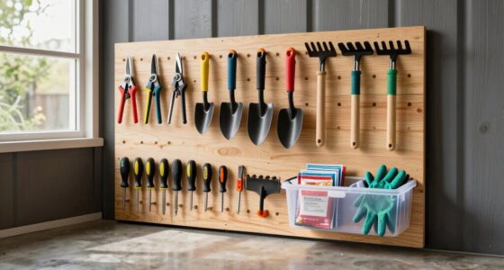 organized accessible tool storage