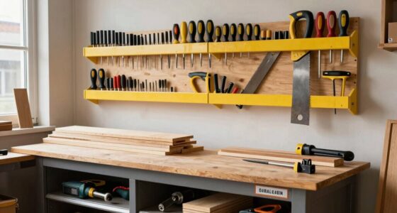 organized tool storage system