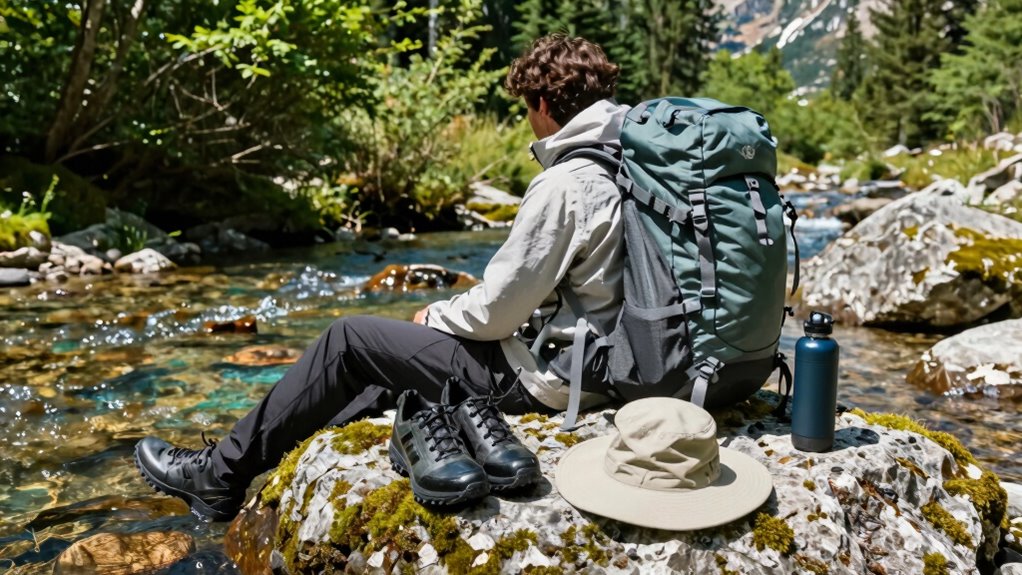 pack light stay dry