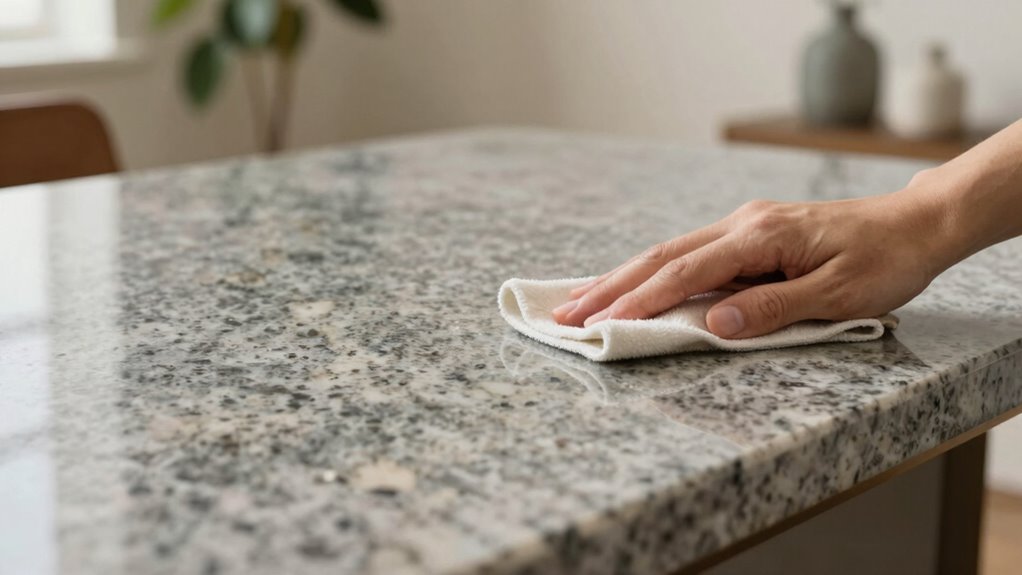 proper stone tabletop maintenance
