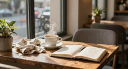 relaxed morning travel routine