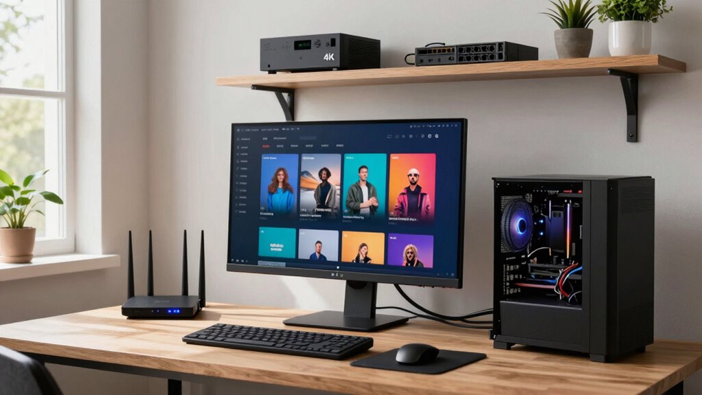 secure optimize home network