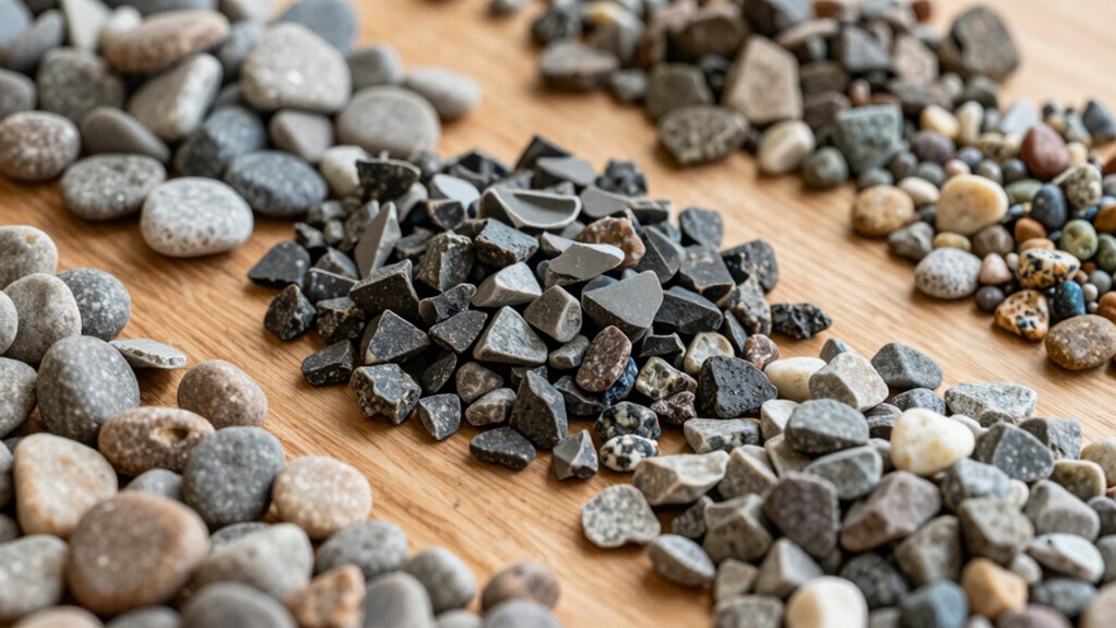 selecting appropriate gravel types