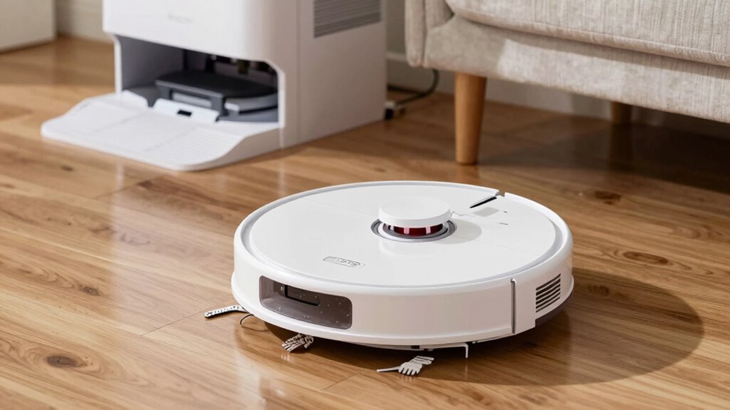 self emptying long lasting cleaning