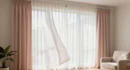 softening aesthetic with window coverings