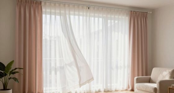 softening aesthetic with window coverings