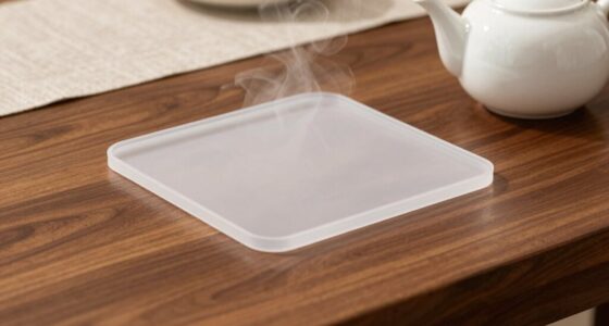 use heat resistant coasters