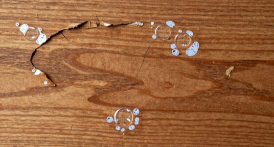 veneer bubbling and lifting
