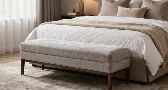 bedroom bench styling tips