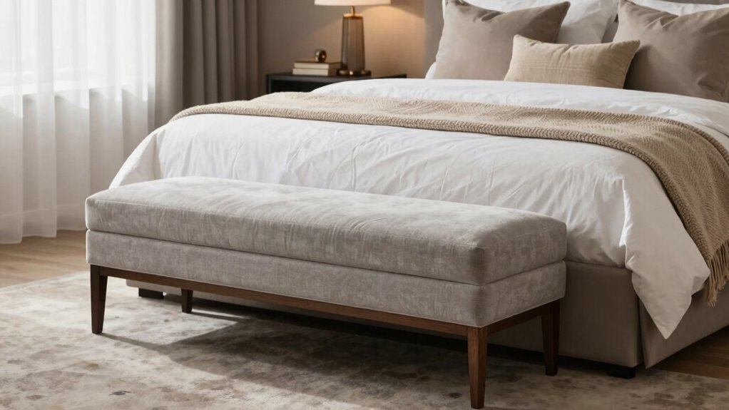 bedroom bench styling tips