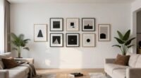 decorate spacious blank walls