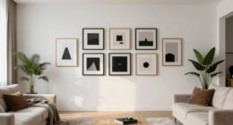 decorate spacious blank walls