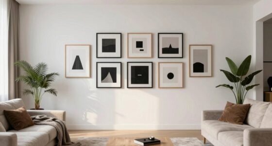 decorate spacious blank walls