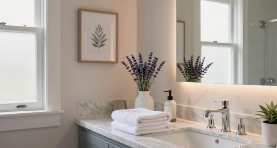 elegant guest bathroom decor