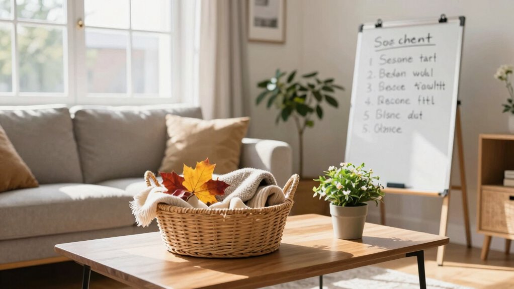 seasonal home refresh and maintenance