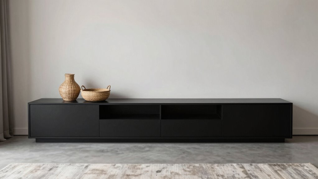 stylish storage with decorative accents