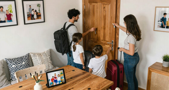 Family checks into Airbnb for the first time. Then find pictures of themselves on the wall: ‘Spiraling’