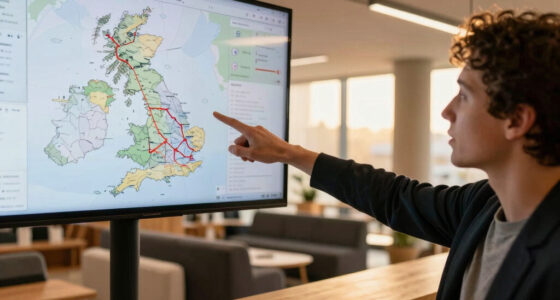 Real-time Map Of Great Britain's Rail Network