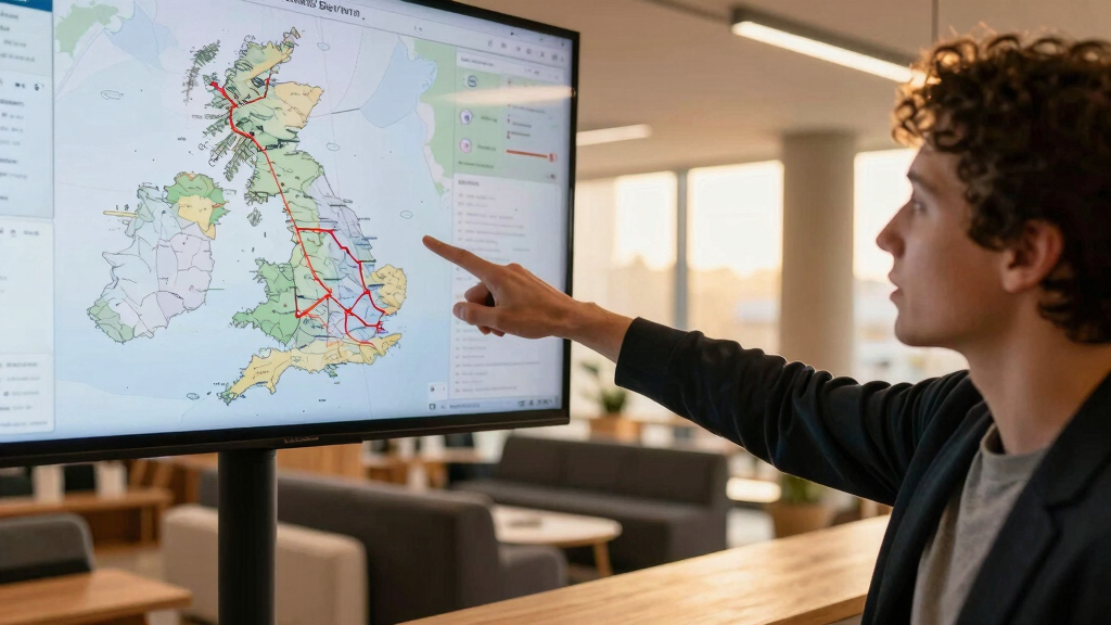 Real-time Map Of Great Britain's Rail Network