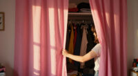 I Ditched My Closet Doors For $60 Pleated Curtains (See Why!)