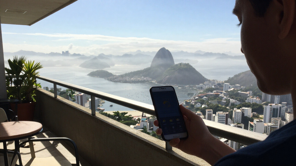 Rio De Janeiro Weather Forecast: Sunny Morning With Fog