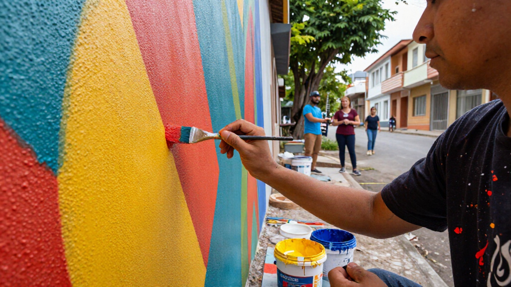 Santiago Launches Colorful Initiative To Revitalize Neighborhoods
