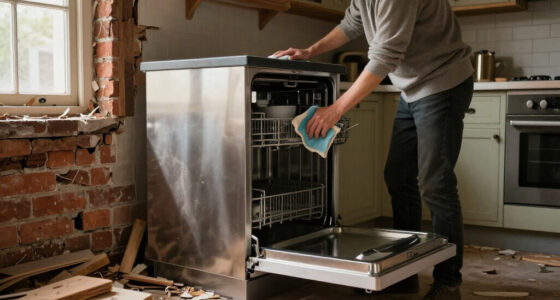 A Victorian Home's Entire Kitchen Was Demolished — Except For The Dishwasher