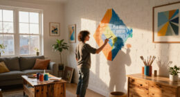 This Artist-Designer Transformed A Plain 1927 Rental With Paint, Art, And DIYs