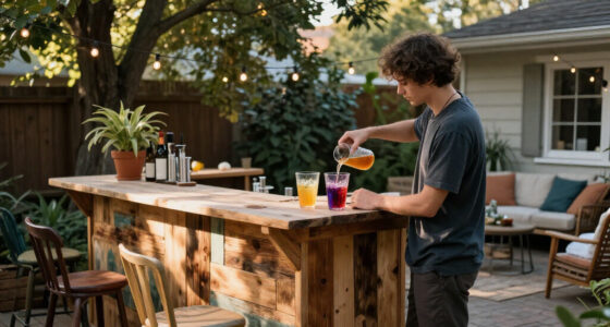 This DIY Couple Built The Coolest Backyard Bar For Almost Nothing — Here’s How