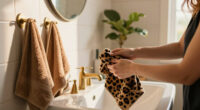 This Leopard Print Towel Set Adds Personality To My Boring Bathroom