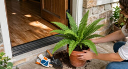 I Discovered The Perfect Front-Door Plant—and It’s Foolproof