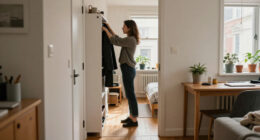 I Moved Into A 22 Sqm Studio Flat With No Hallway Last Year – These Are The 4 Easy Changes I Made To Fake An Entryway