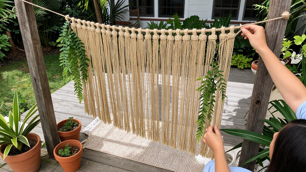 Skip Traditional Fences: Add Privacy To Your Yard With This Boho-Inspired Idea